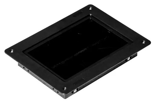 Pasacables enrasado para salida de cableado en suelo tecnico elevado