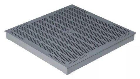 Panel perforado de aluminio inyectado para suelo tecnico elevado