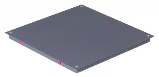 Panel OA500 de acero-cemento de 500 x 500 mm